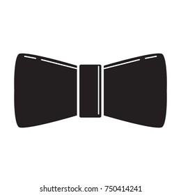 bow ties icon flat black