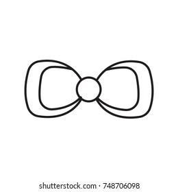bow ties icon outline