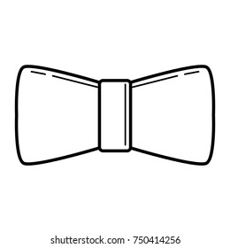 bow ties icon outline