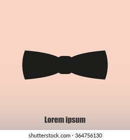 Bow tie.Vector icon.