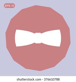 Bow tie.Vector icon.