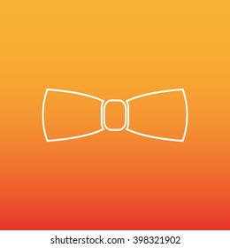 Bow tie.Vector icon.