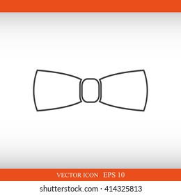 Bow tie.Vector icon.
