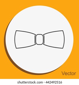 Bow tie.Vector icon.