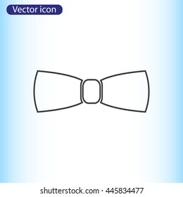 Bow tie.Vector icon.
