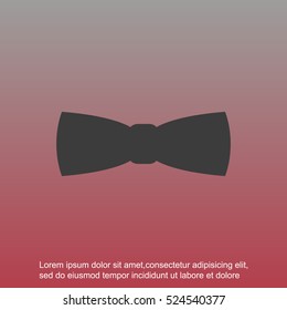 Bow tie.Vector icon.