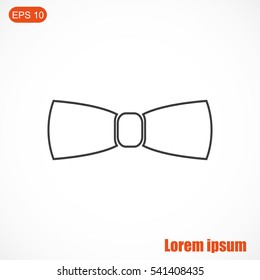 Bow tie.Vector icon.
