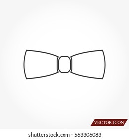 Bow tie.Vector icon.