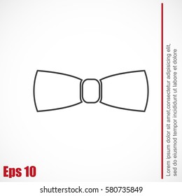 Bow tie.Vector icon.