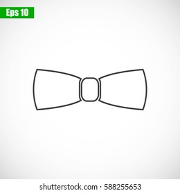 Bow tie.Vector icon.