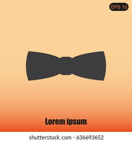 Bow tie.Vector icon.