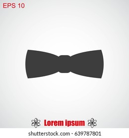 Bow tie.Vector icon.