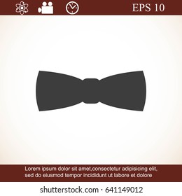 Bow tie.Vector icon.