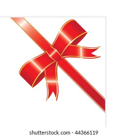 Bow. Vector.