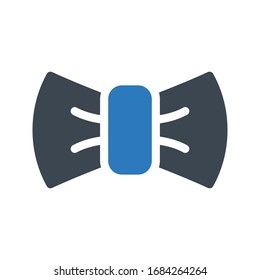 bow vector glyph color icon 