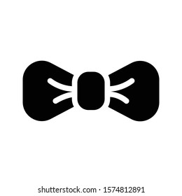 bow vector glyph flat icon 