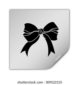 bow vector icon