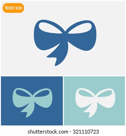 Bow vector icon.