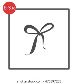 Bow vector icon