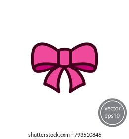 bow vector icon
