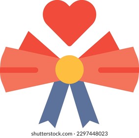 bow vector icon for download flat