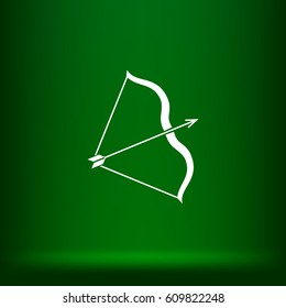 Bow vector icon illustration