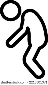 ilustración del vector de arco en un fondo transparente. Símbolos de calidad superior. Iconos vectoriales de línea delgada para el diseño de conceptos y gráficos. 
