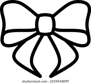 bowknot bow black Friday gift Christmas winter ribbon present 5277