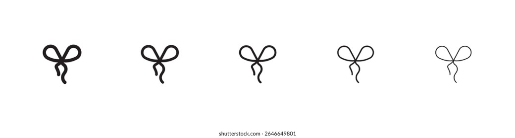 Knoten-Symbol schwarz-weißes Vektorzeichen
