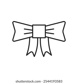 Bowknot icon. isolated vector icon.