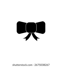 Bowknot icon simple vector isolated symbol trendy style illustration for web and app..eps