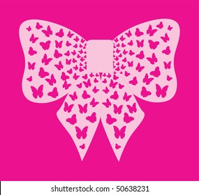 Bowknot silhouette