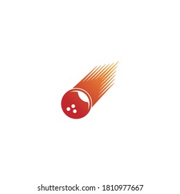 Bowl ball icon logo vector design