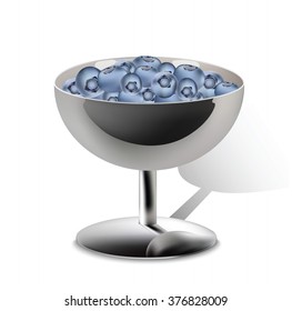 bowl with blueberries
