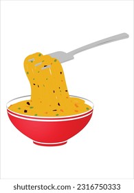 From Bowl to Canvas: Captivating Vector Art Inspired by the World of Noodles, Ramen, and Chinase Noodles, and Indonesian Mie