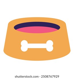 Bowl cats equipment icon illustration