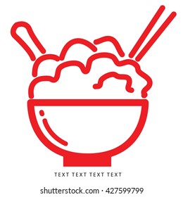 bowl of cereal icon