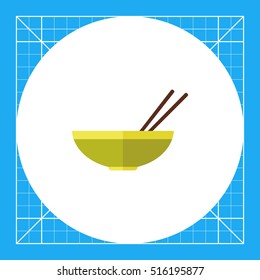 Bowl and chopsticks