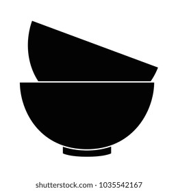 bowl coffee isolated icon