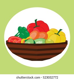 Bowl of green salad - Organic Food