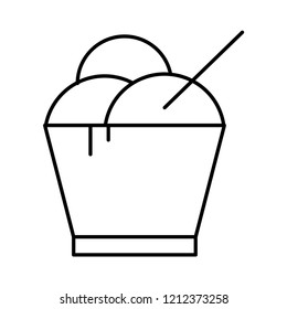 bowl  ice  cream 