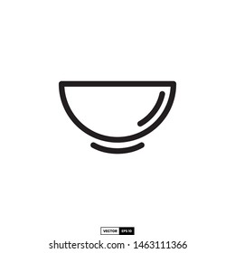 bowl icon, design inspiration vector template for interface and any purpose