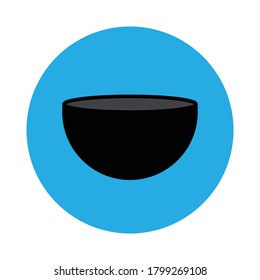 Bowl icon. Design template vector