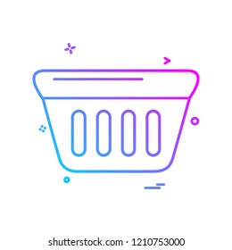 Bowl icon design vector