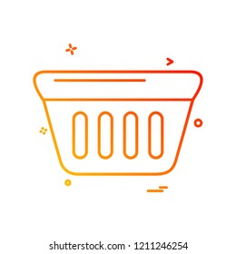 Bowl icon design vector