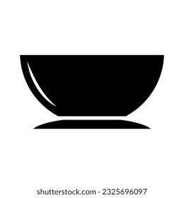 Bowl  icon free kitchen untensils vector design illustration