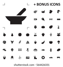bowl icon illustration isolated vector sign symbol