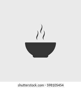 Bowl  icon illustration isolated vector sign symbol