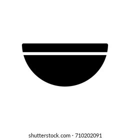 bowl icon illustration isolated vector sign symbol