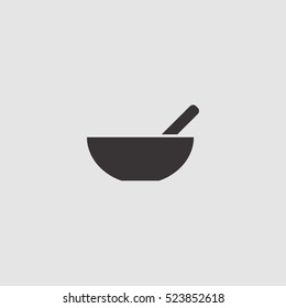 bowl icon illustration vector, can be used for mobile and web design